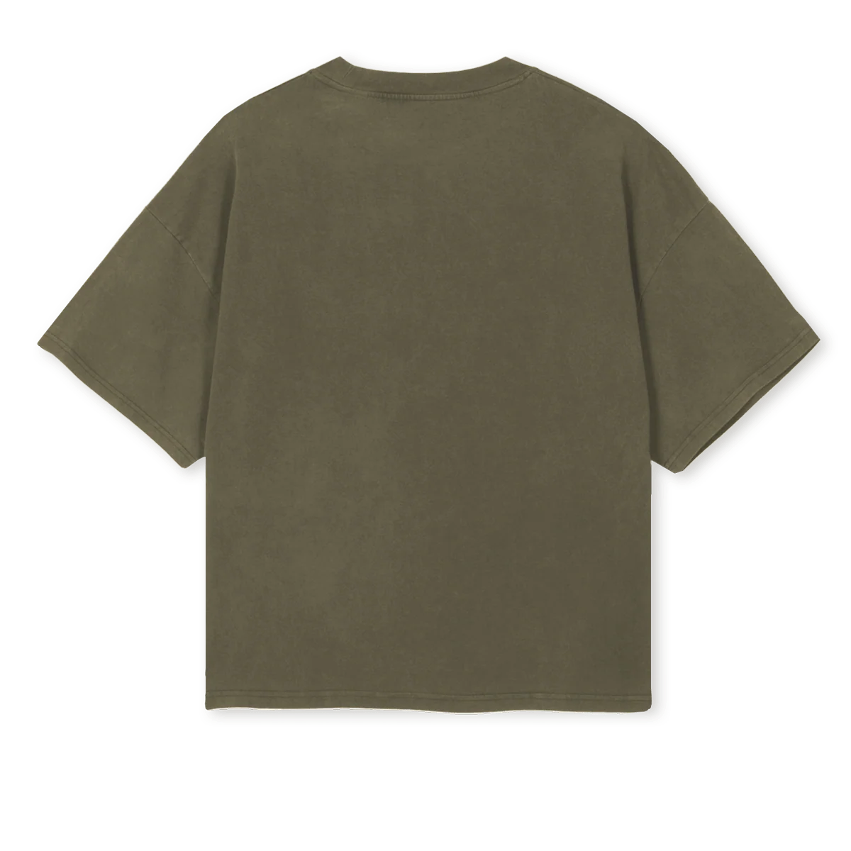 OLIV LUCEL Vintage Olive Oversized Boxy Tee. - Image 2