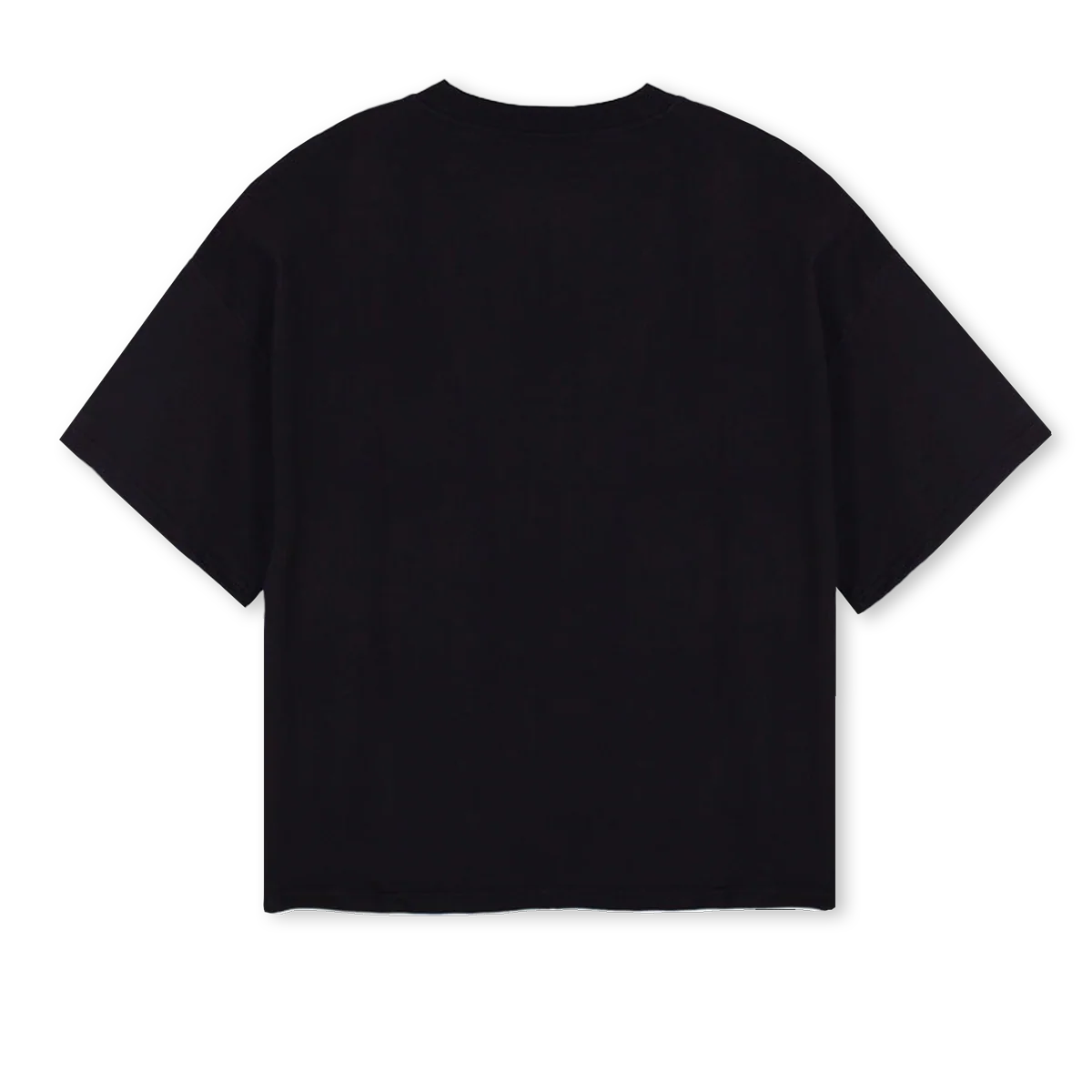 OMERTATEE Black Oversized Boxy Tee. - Image 2