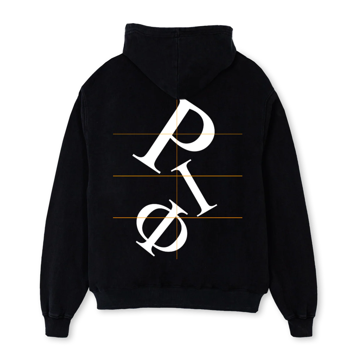 ONEHOODIES Black Oversized Hoodie. - Image 2