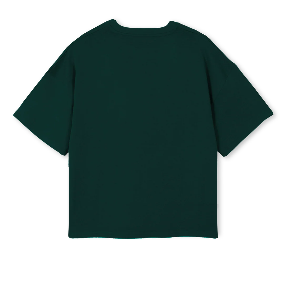 ONESIXFOURETEE Wild Green Oversized Boxy Tee. - Image 2