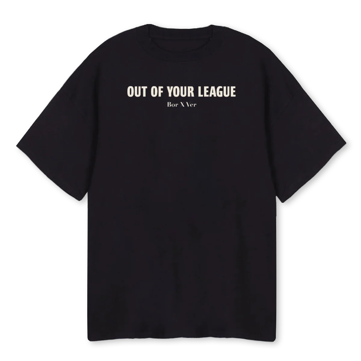 OOYL OVERSIZE T Black Oversized Tee.