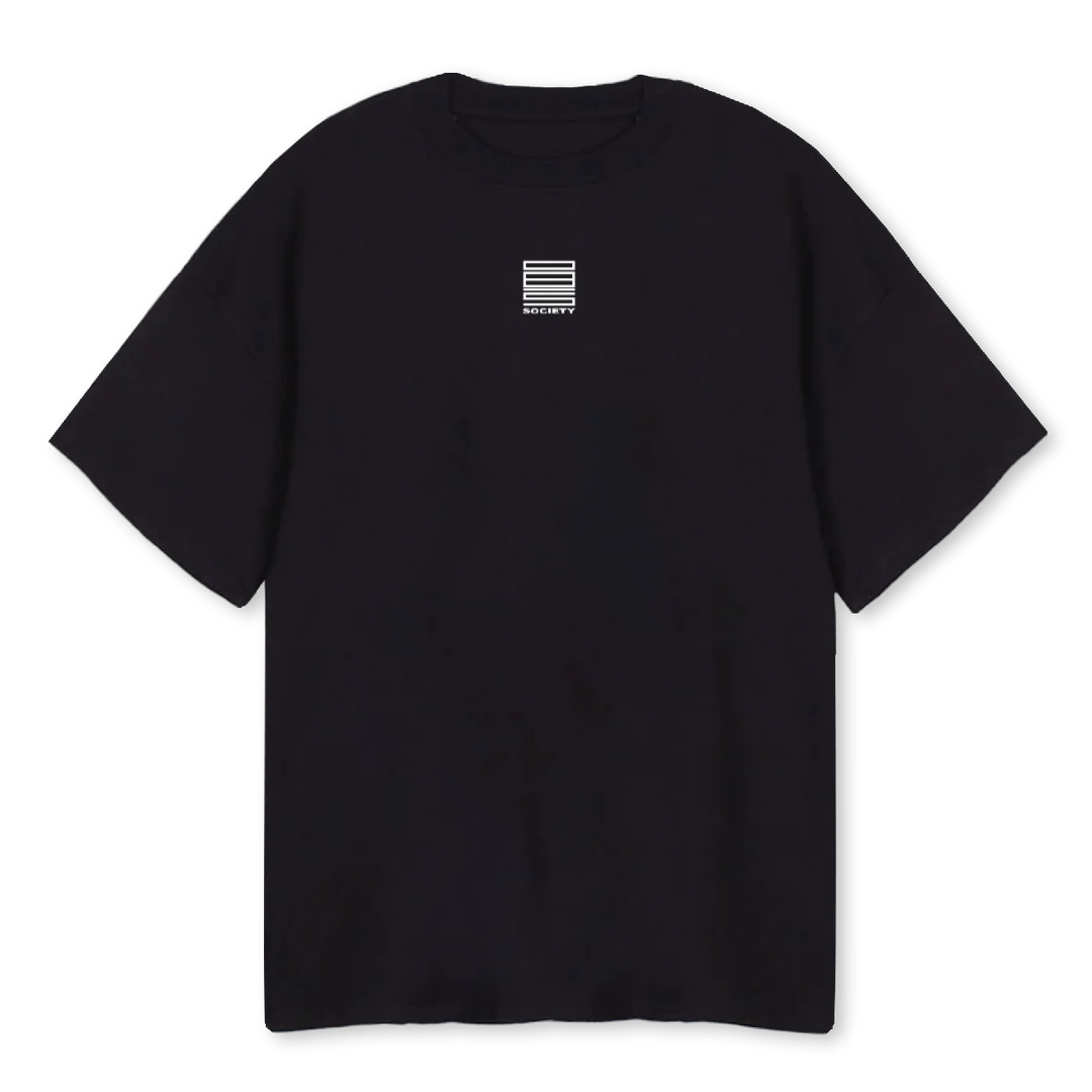 OSTKREUZ Black Oversized Tee.