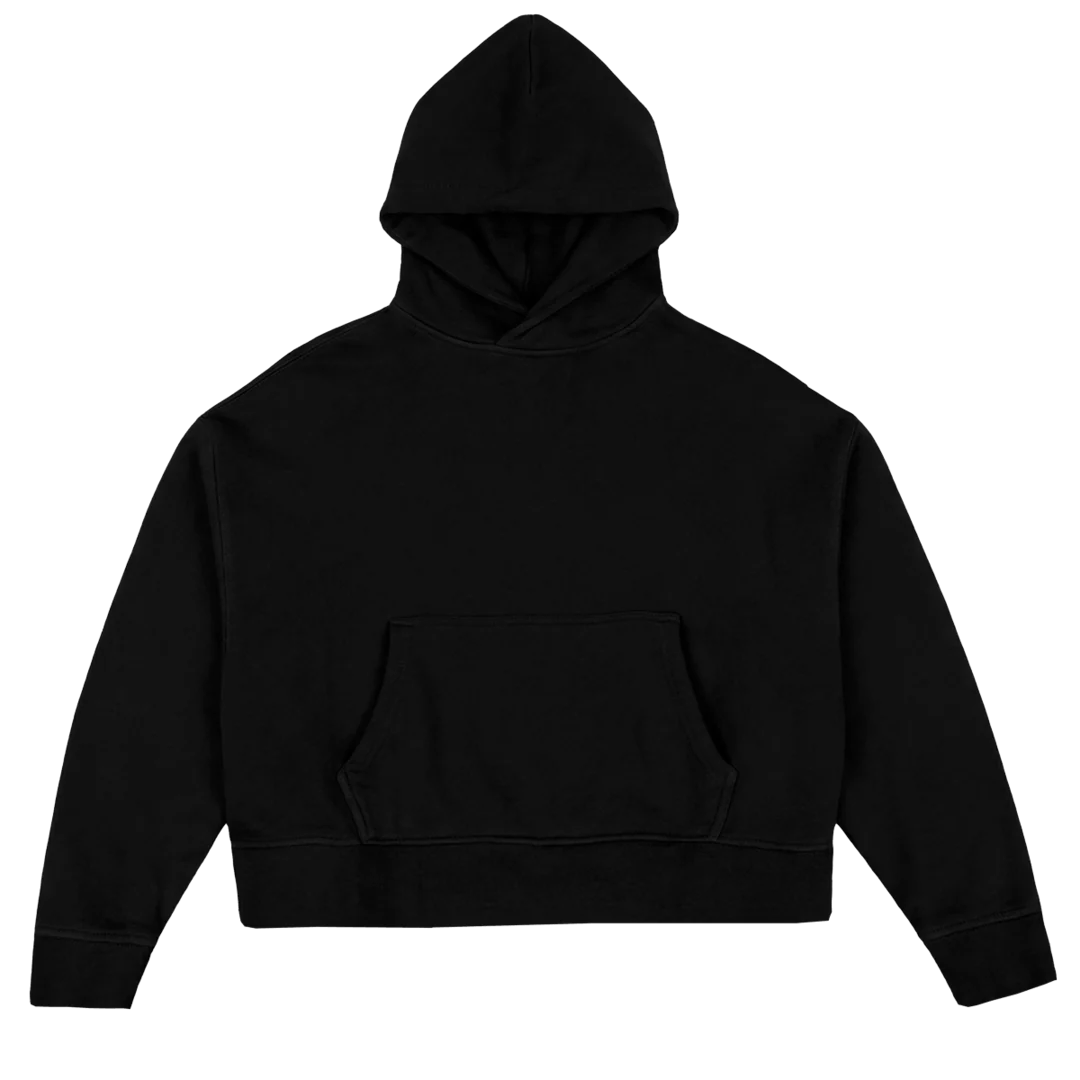 Oversized Boxy Hoodie Printed Sample