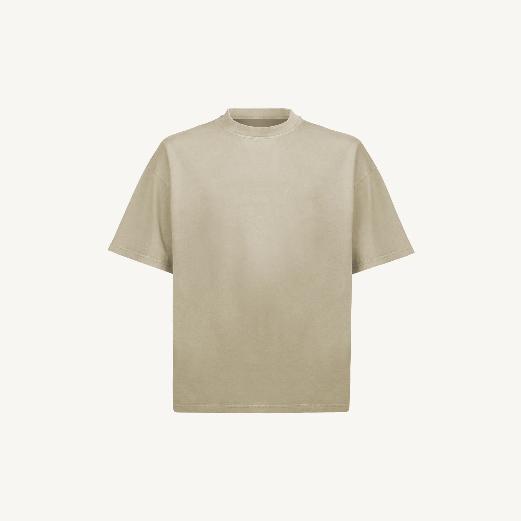 Oversized Boxy Tee Embroidered Sample. - Image 15