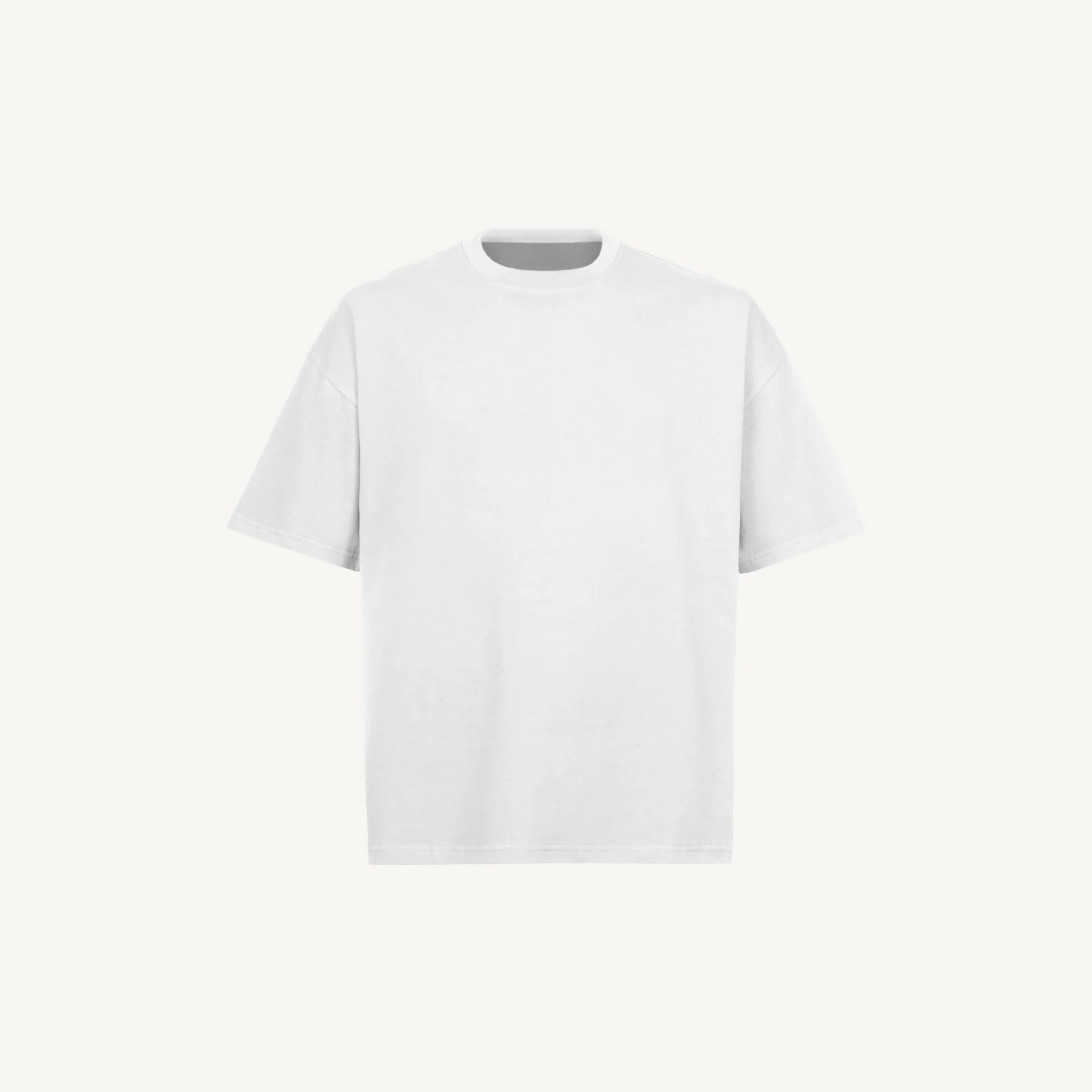 Oversized Boxy Tee Embroidered Sample. - Image 7