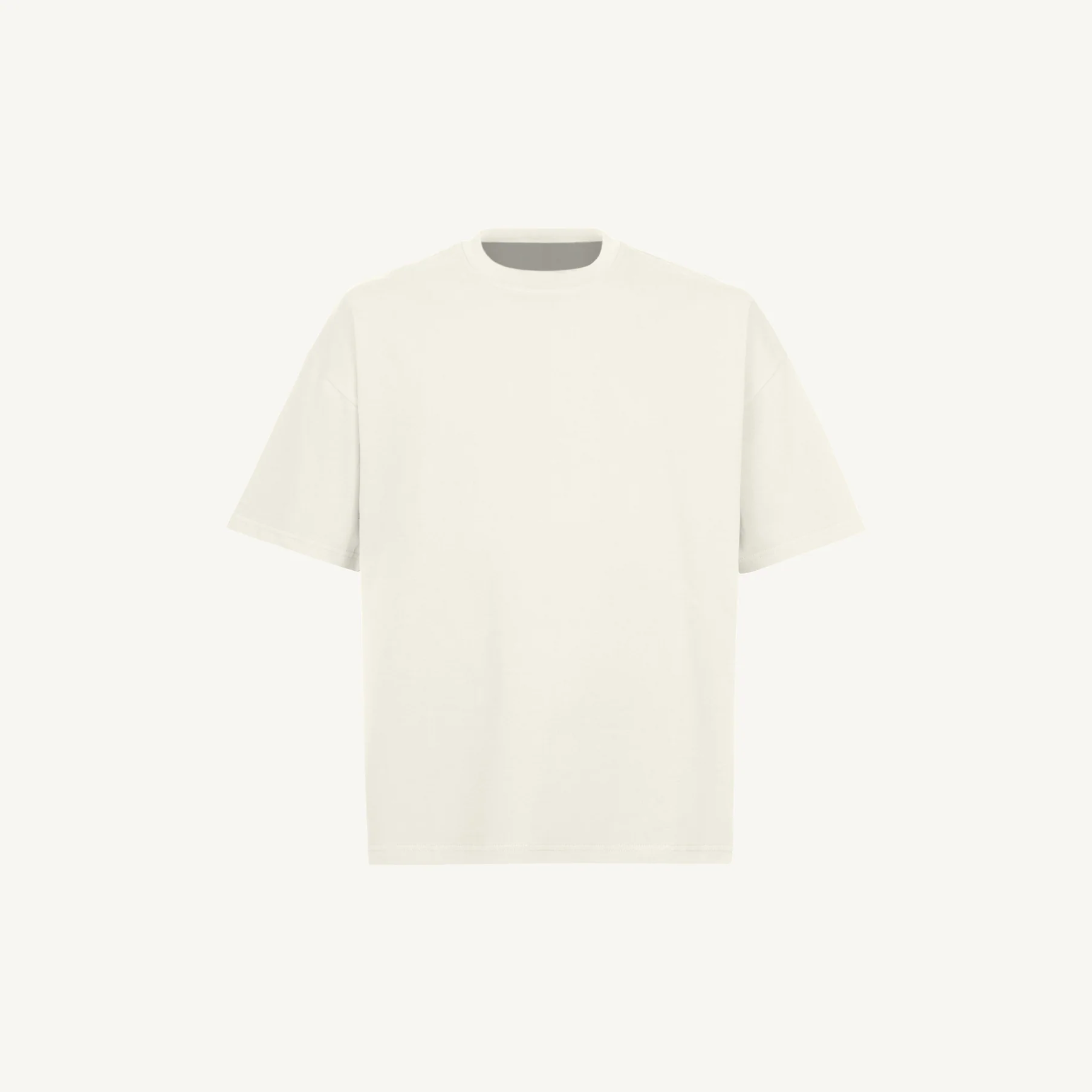 Oversized Boxy Tee Embroidered Sample. - Image 8