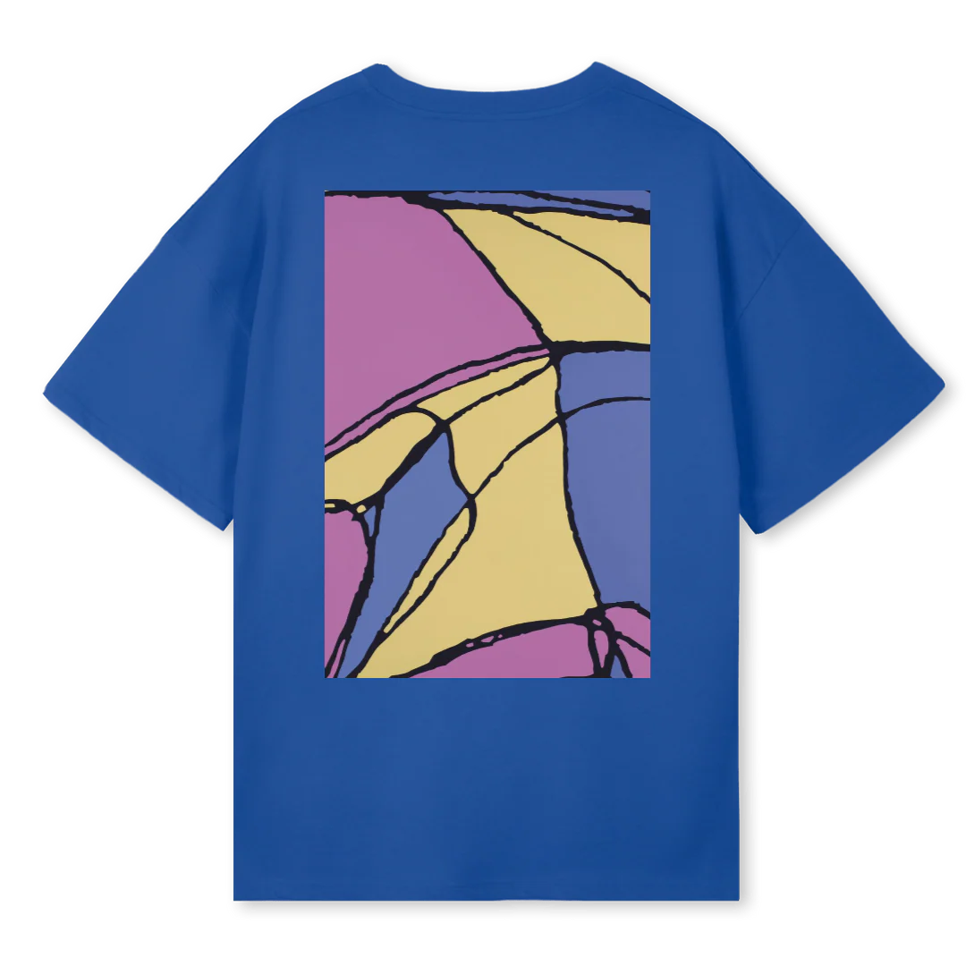 OVERSIZETEEHOPE Cobalt Blue Oversized Tee. - Image 2