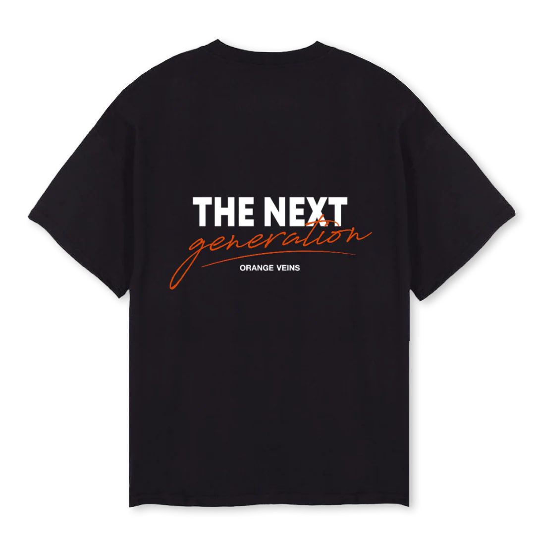 OVLIMITEDONE_L Black Oversized Tee. - Image 2