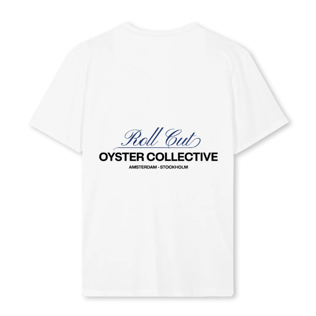 OYSTERCOLLECTIVEFINA White Regular Tee. - Image 2