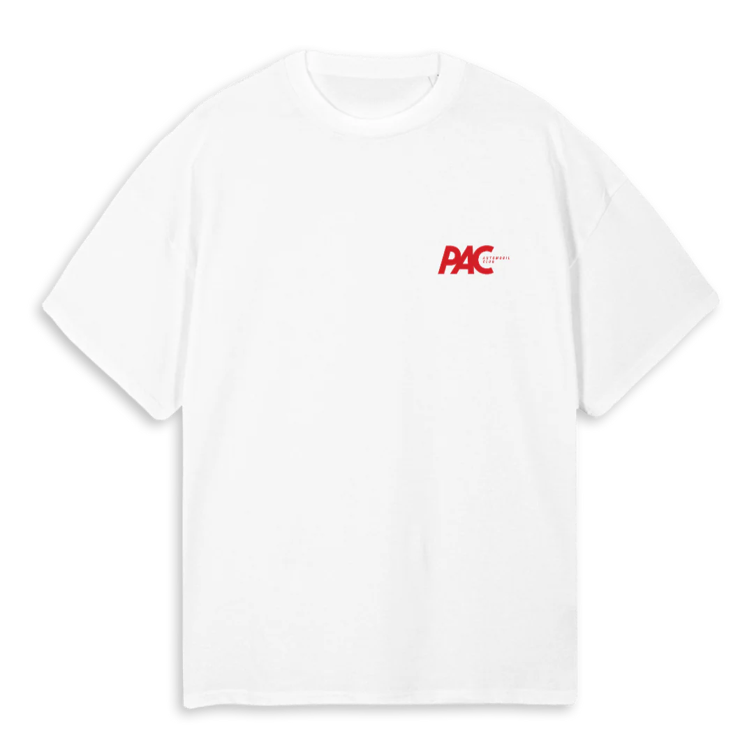 PACFINAL White Oversized Tee.