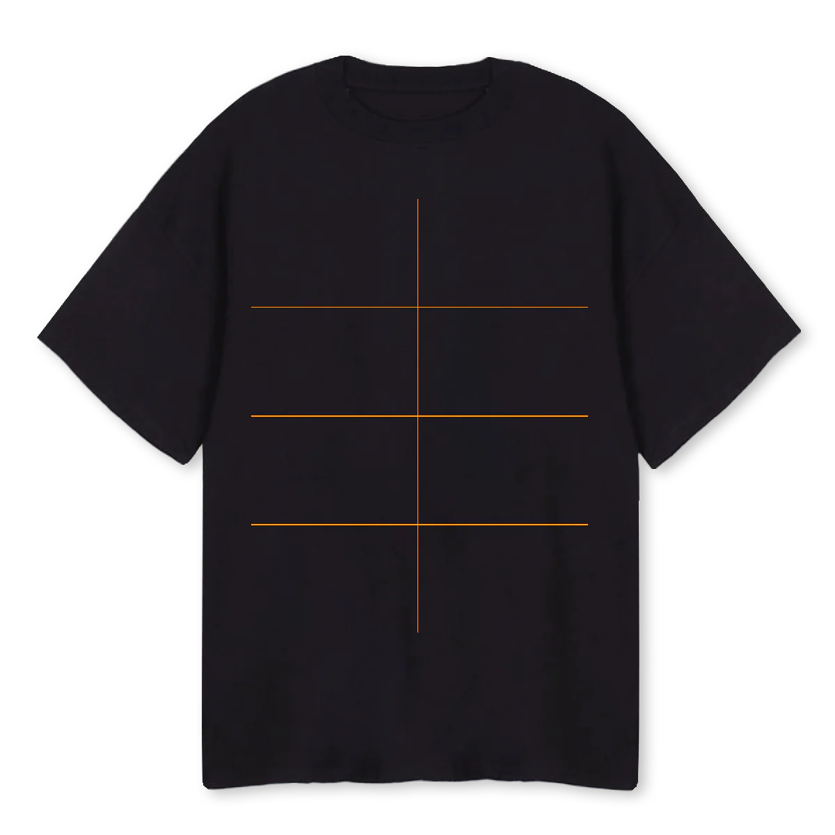 PARTOTEE Black Oversized Tee. - Image 2