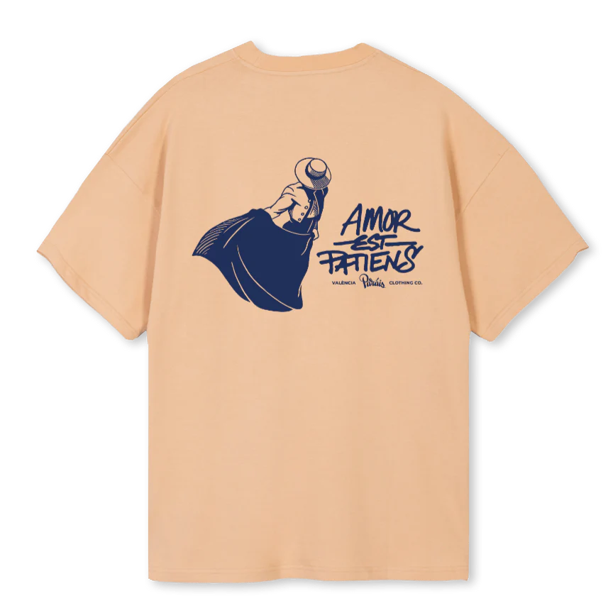 PATIENCE Sand Oversized Tee. - Image 2