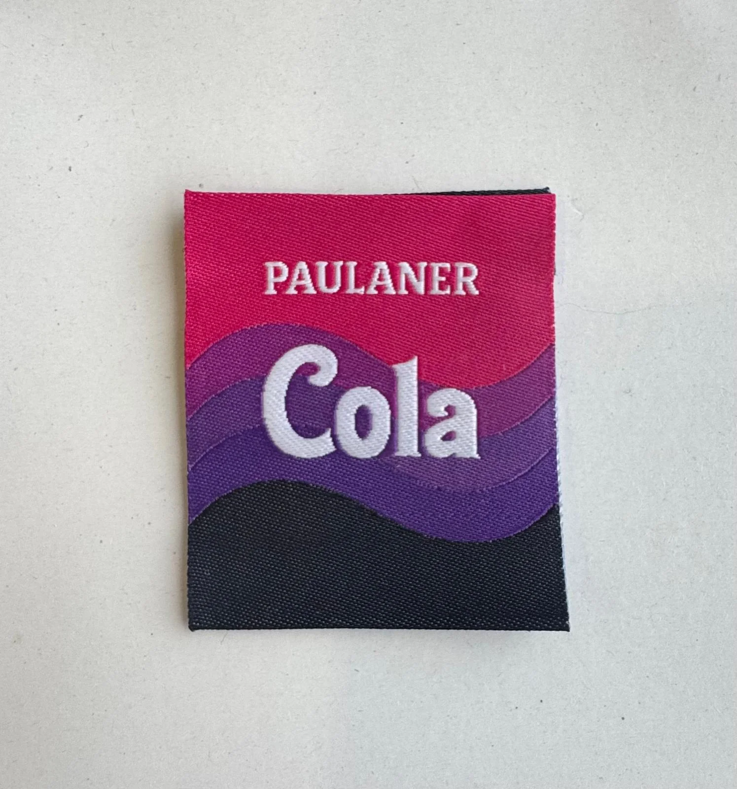 PAULANER COLA Custom Neck Label.