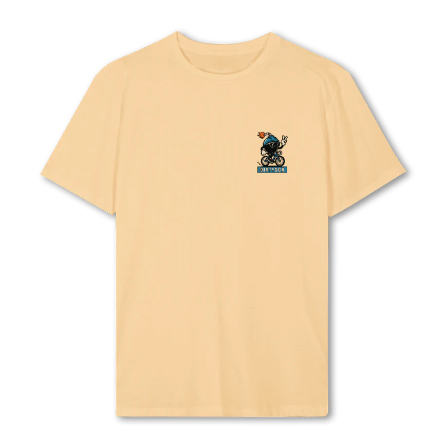 PEDALPOWERSAND Sand Regular Tee.