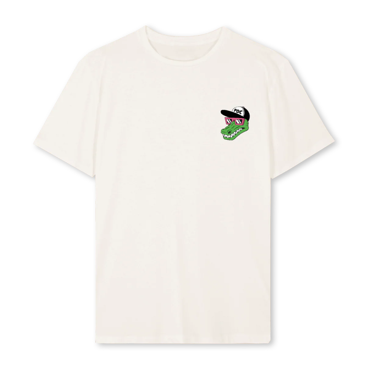 PIAGGIOCROCO Vintage White Regular Tee.