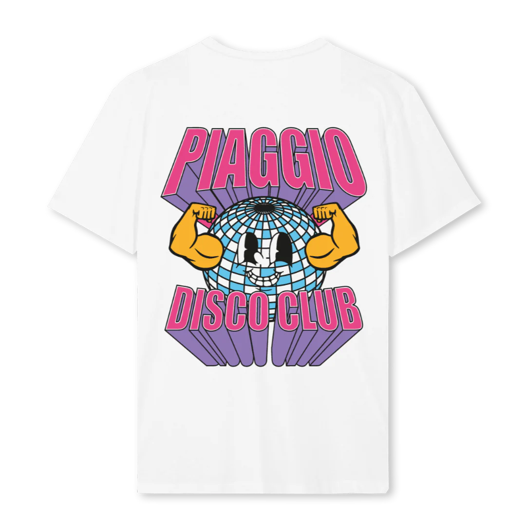 PIAGGIOMUSCLEBOY White Regular Tee. - Image 2
