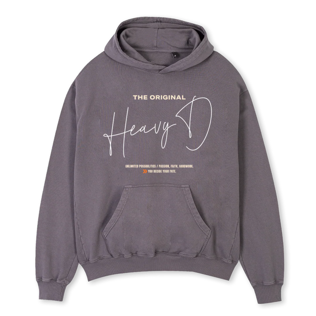 PIGMENT HOODIE Pigment Grey Oversized Hoodie.