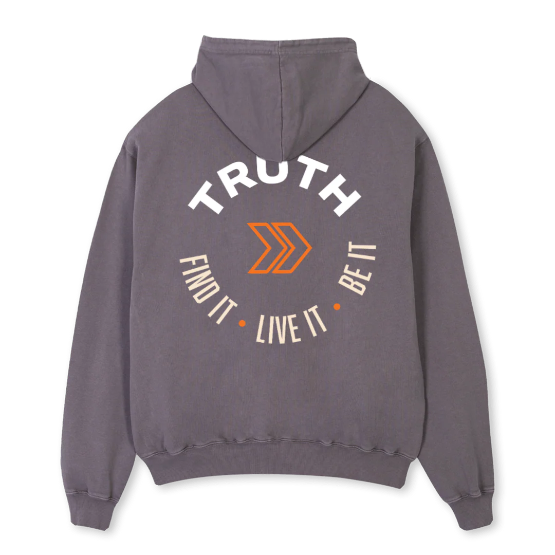 PIGMENT HOODIE Pigment Grey Oversized Hoodie. - Image 2