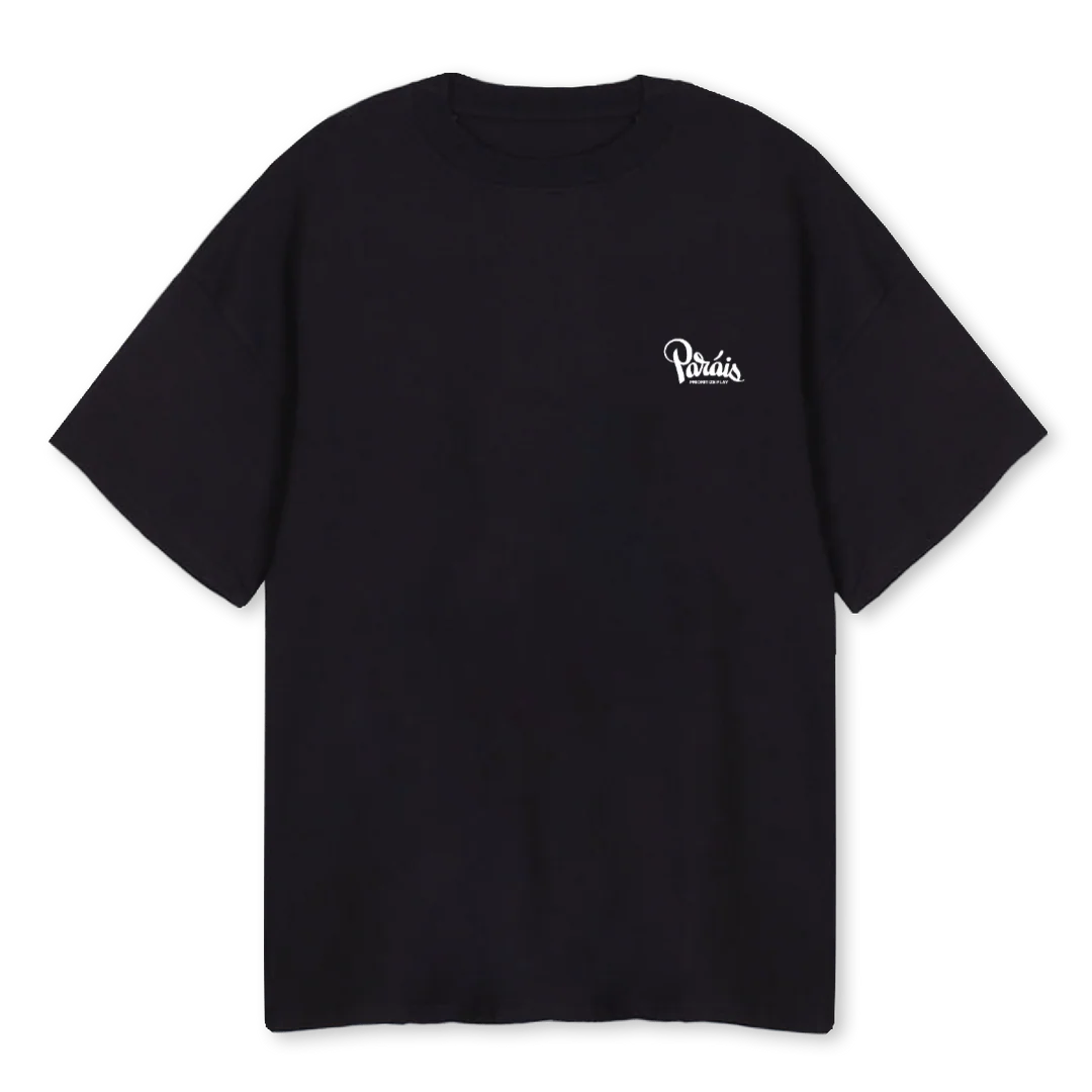 PLAYBLK Black Oversized Tee.