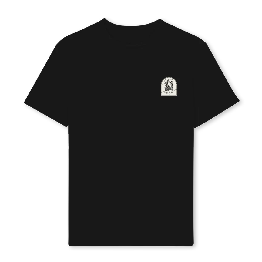 PRAYTOTHEDEVIL Black Regular Tee.