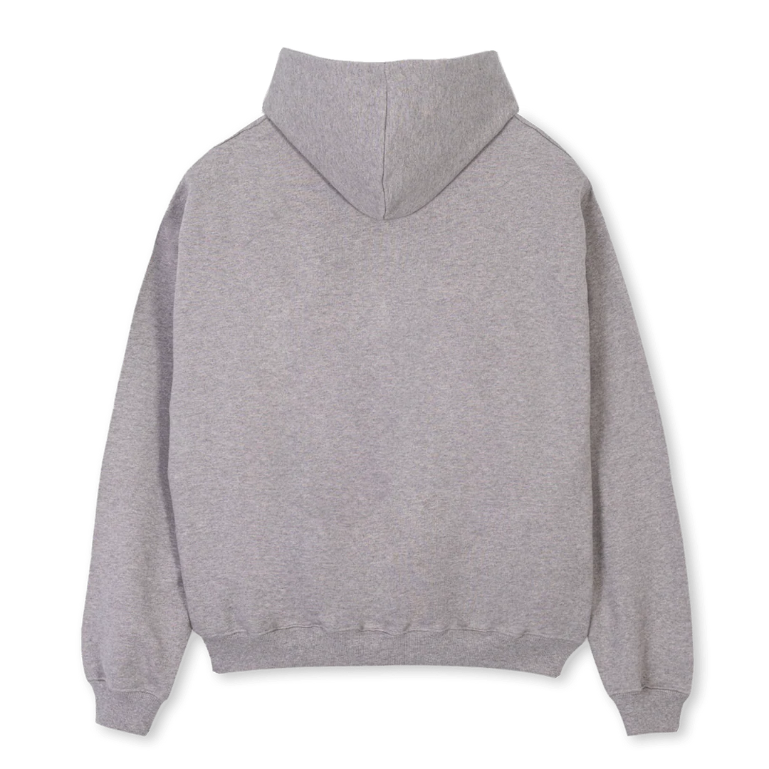 PRESTIGE_2 Grey Marl Oversized Hoodie. - Image 2