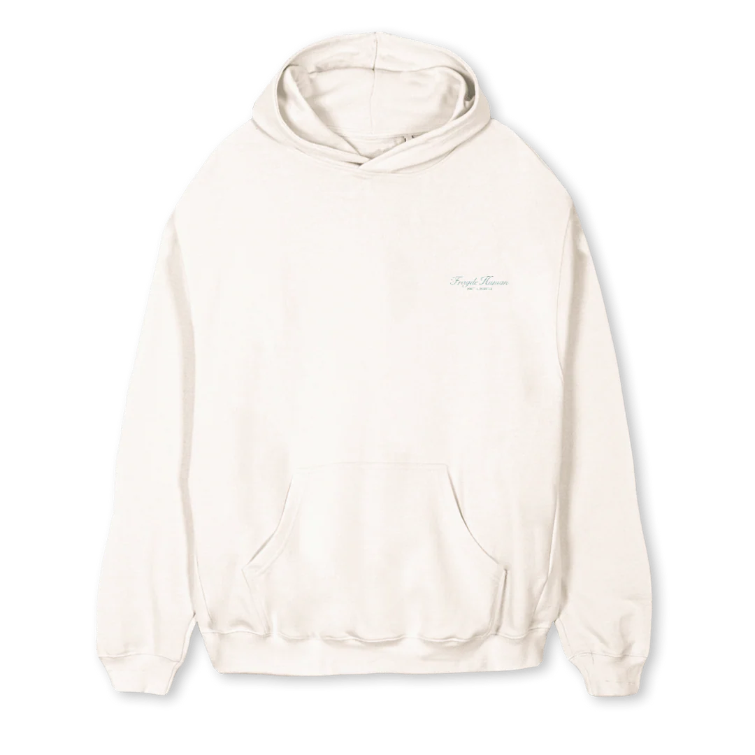 PRET HD Vintage White Regular Hoodie.