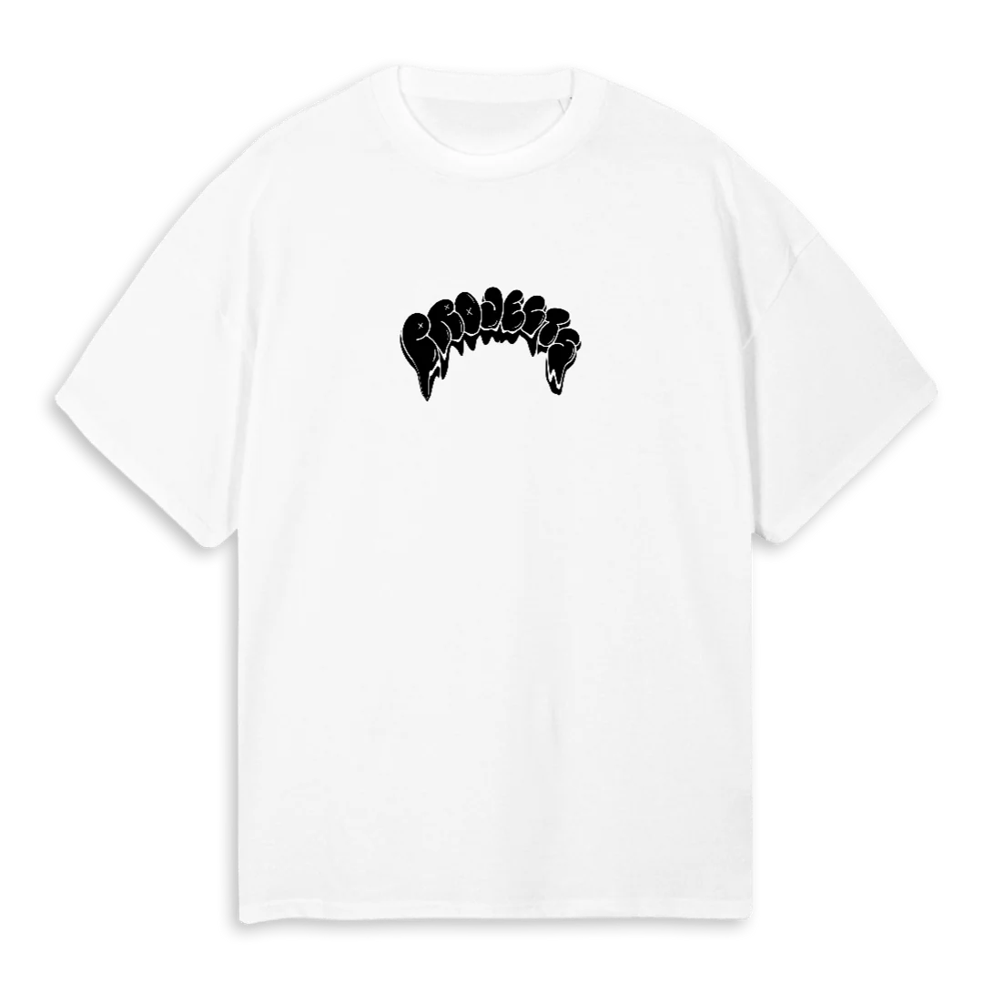 PROJECTSDRIP White Oversized Tee.