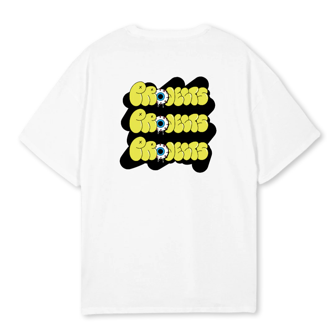 PROJECTSDRIP White Oversized Tee. - Image 2