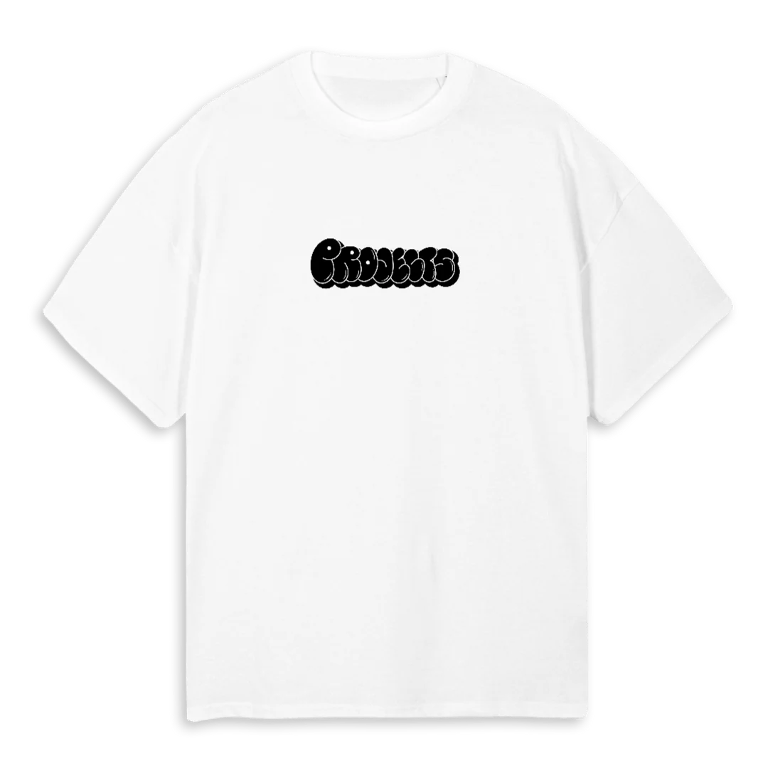 PROJECTSORIGINAL White Oversized Tee.