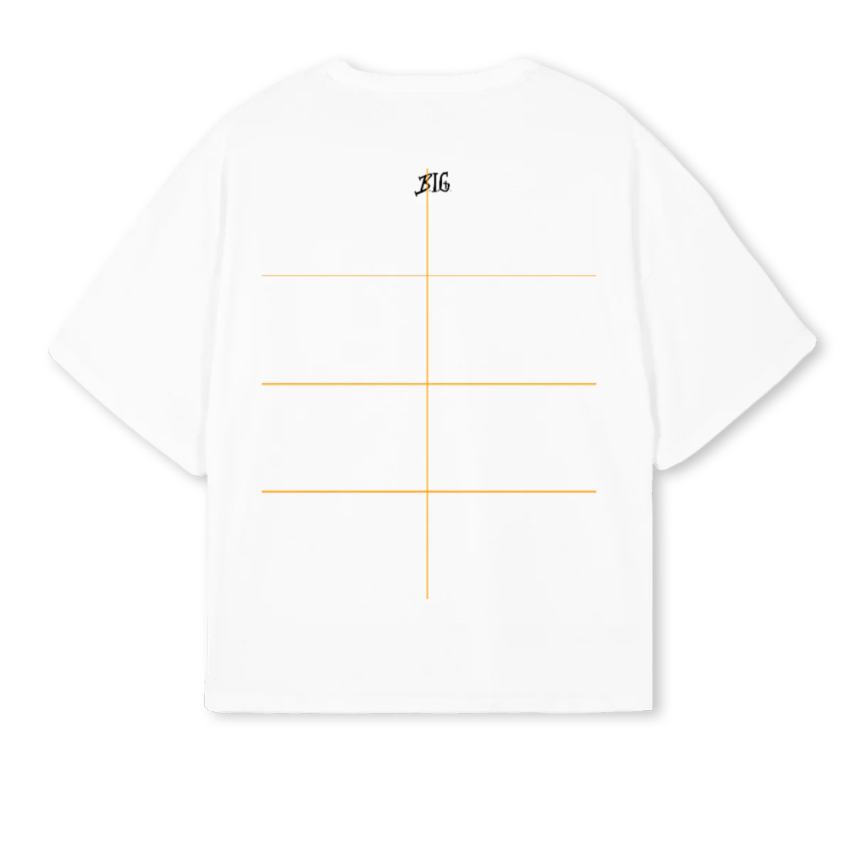 PROTOTYPE BIG White Oversized Boxy Tee. - Image 2