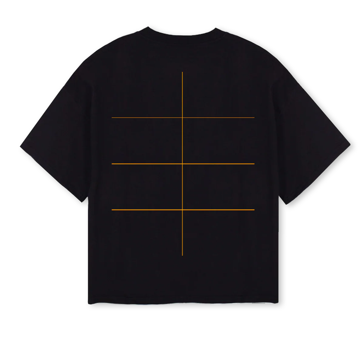 PROJECT Black Oversized Boxy Tee. - Image 2