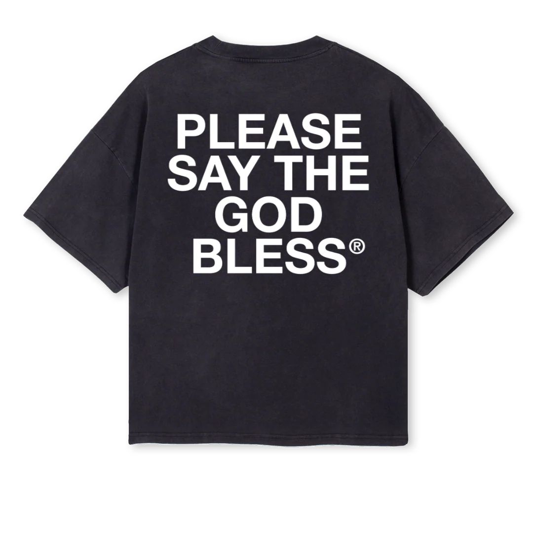PSTGBBOXYTEEVINTAGE Vintage Black Oversized Boxy Tee. - Image 2