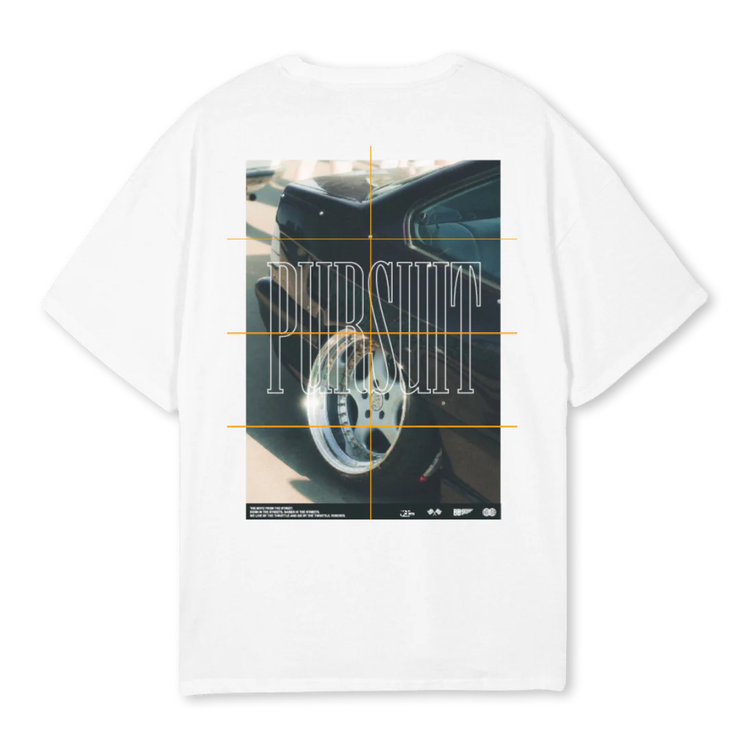 PURSUIT White Oversized Tee. - Image 2