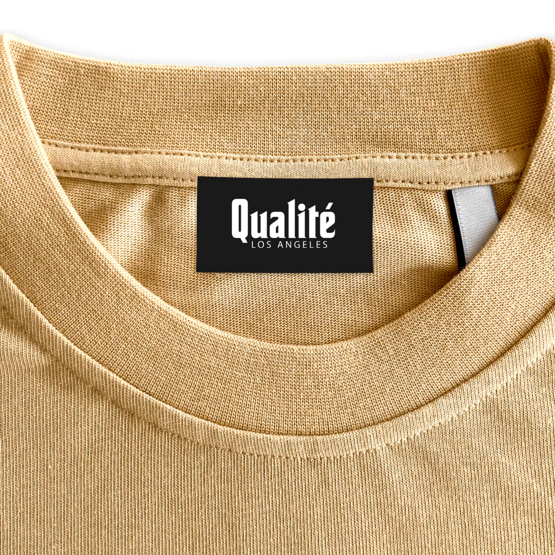 QUALITE TAGS Custom Neck Label.
