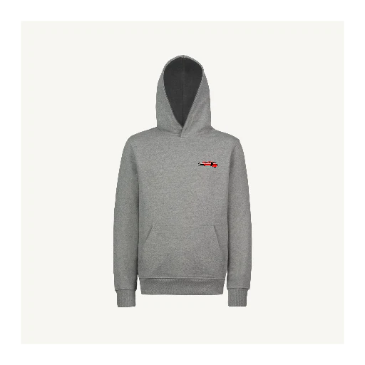 R MGH HOODIE CUTTER EMB Grey Marl Regular Hoodie.