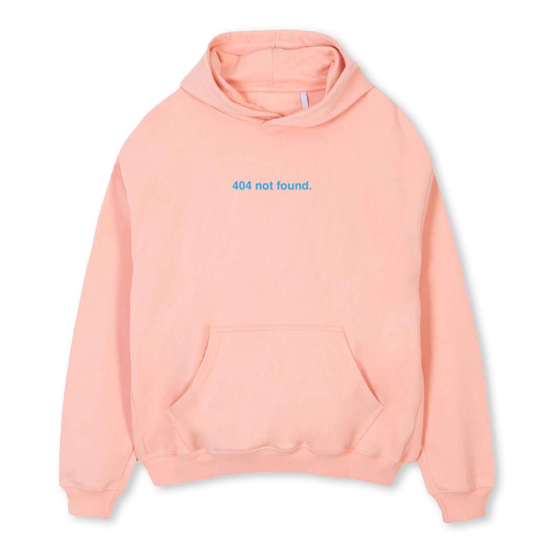 RA2 Pink Clay Oversized Hoodie.