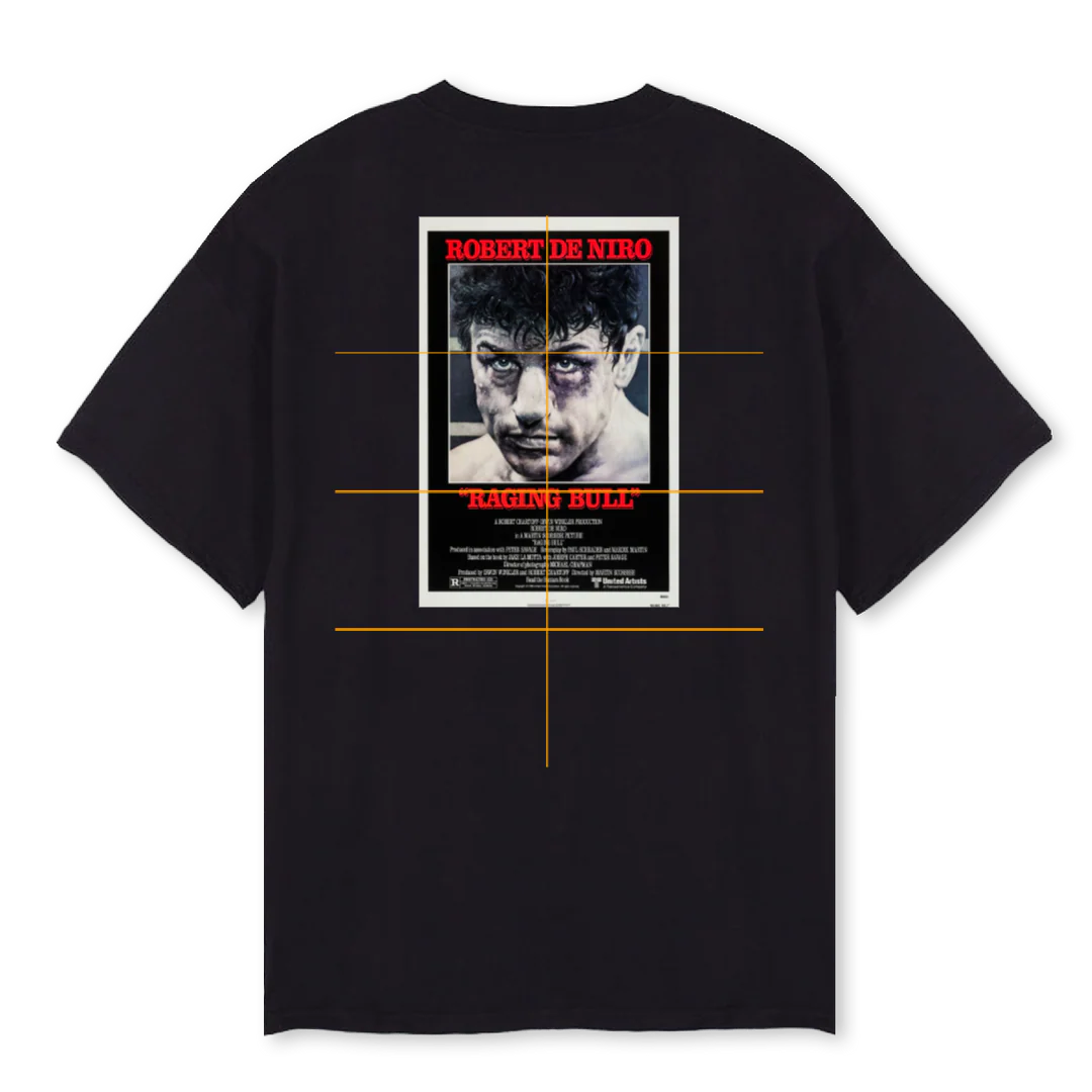 RAGING  Black Oversized Tee. - Image 2