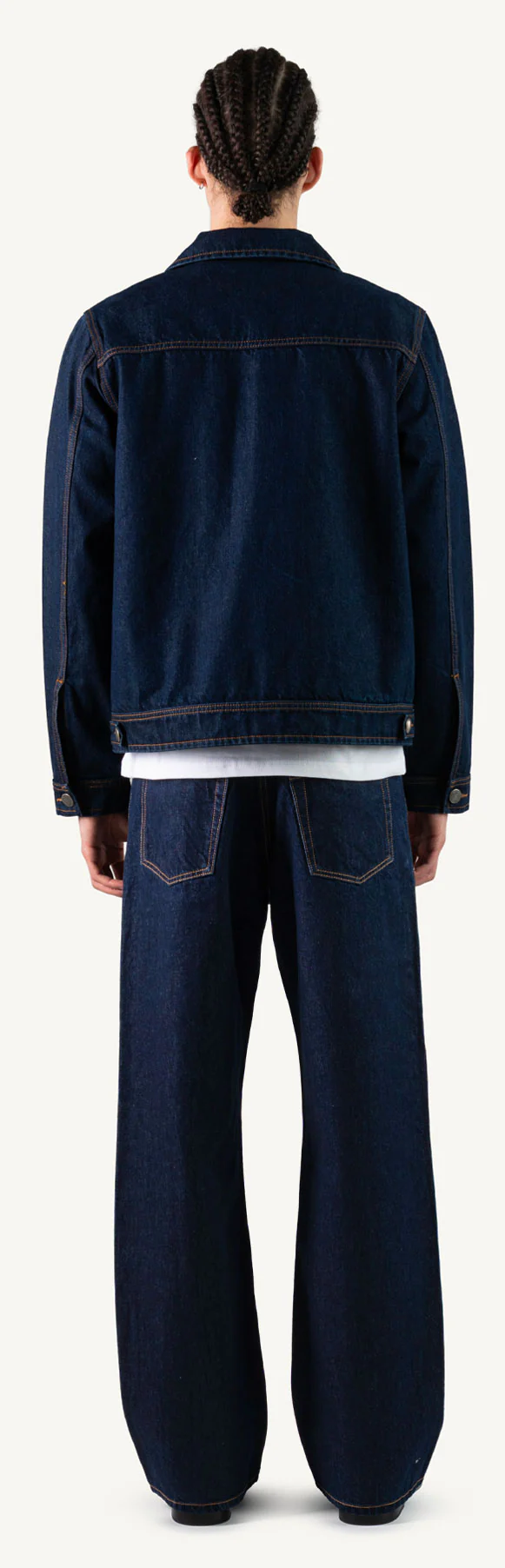 Raw Indigo Relaxed Denim Jacket. - Image 6