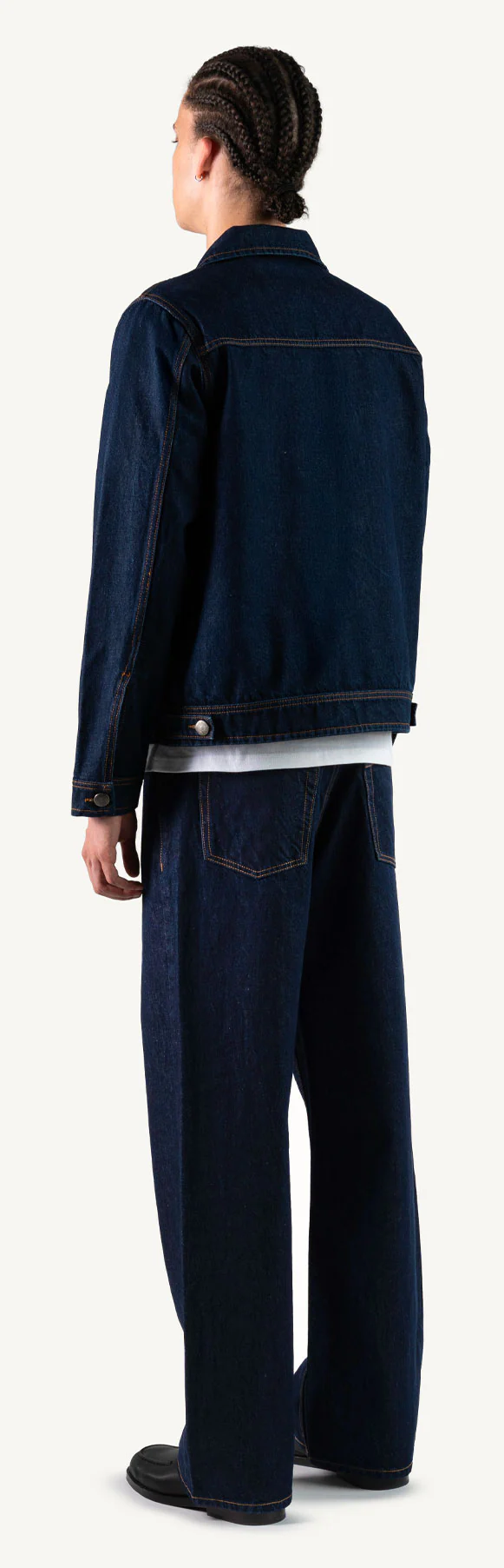 Raw Indigo Relaxed Denim Jacket. - Image 7