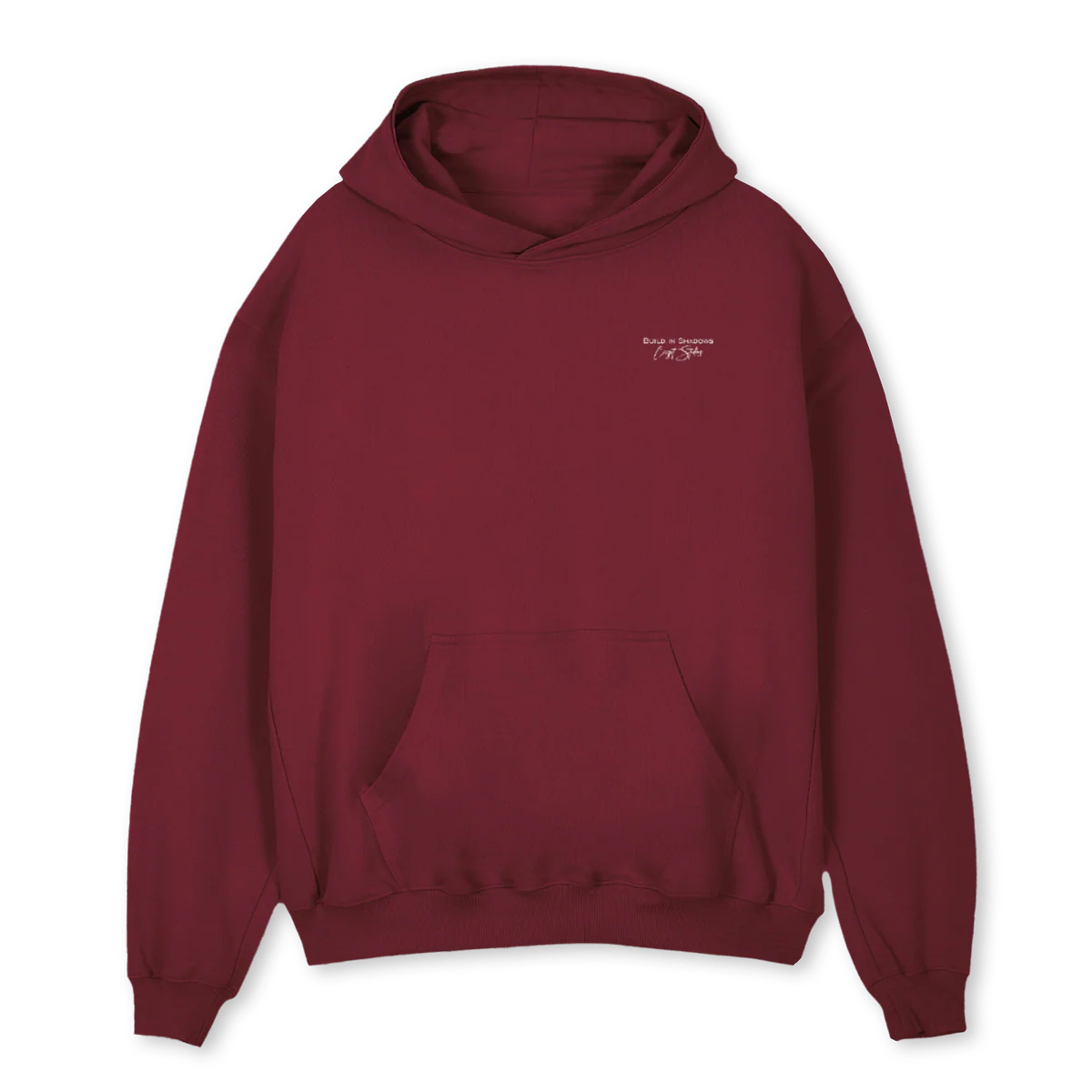 REDKIT Burgundy Oversized Hoodie.