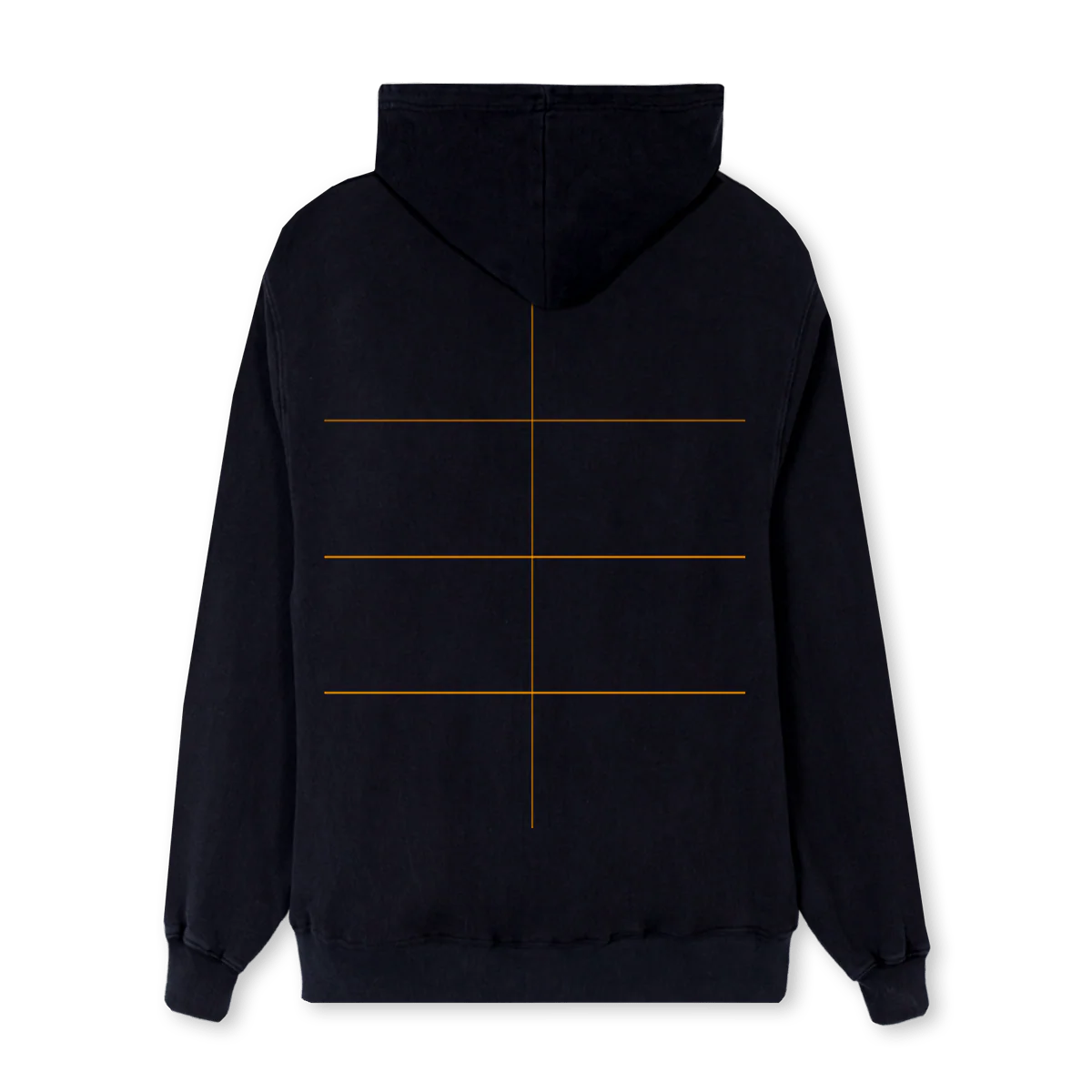 REEDFACEHOODIE Black Regular Hoodie. - Image 2