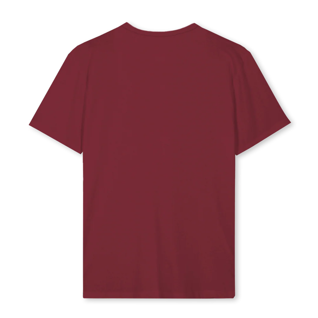 REG TSHIRT Burgundy Regular Tee. - Image 2
