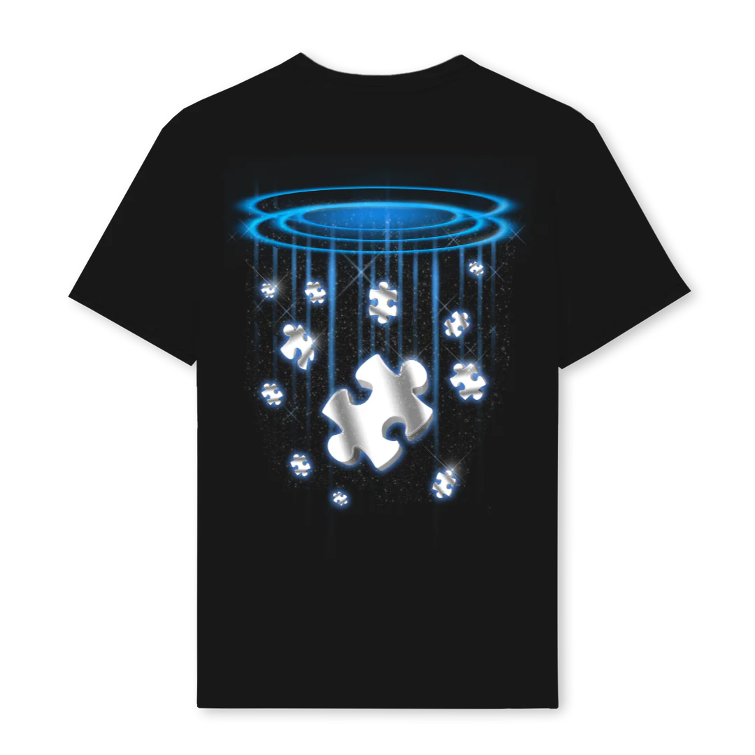 RG FALLEN PIECE Black Regular Tee. - Image 2