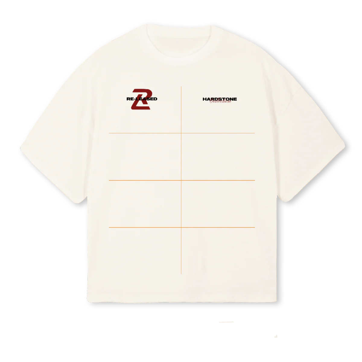 RLSDWHITE Vintage White Oversized Boxy Tee.