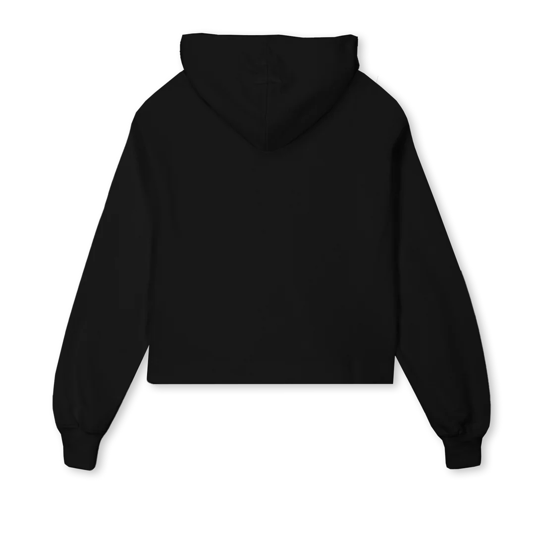 ROLLRCROPHOODIE Black Cropped Hoodie. - Image 2