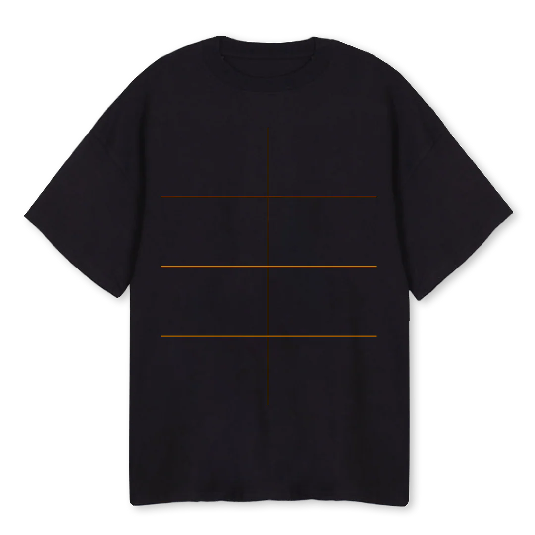 ROSE Black Oversized Tee. - Image 2