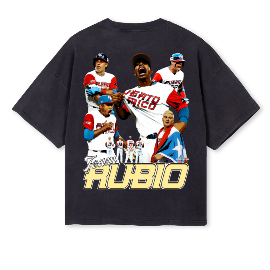RUBIO Vintage Black Oversized Boxy Tee. - Image 2