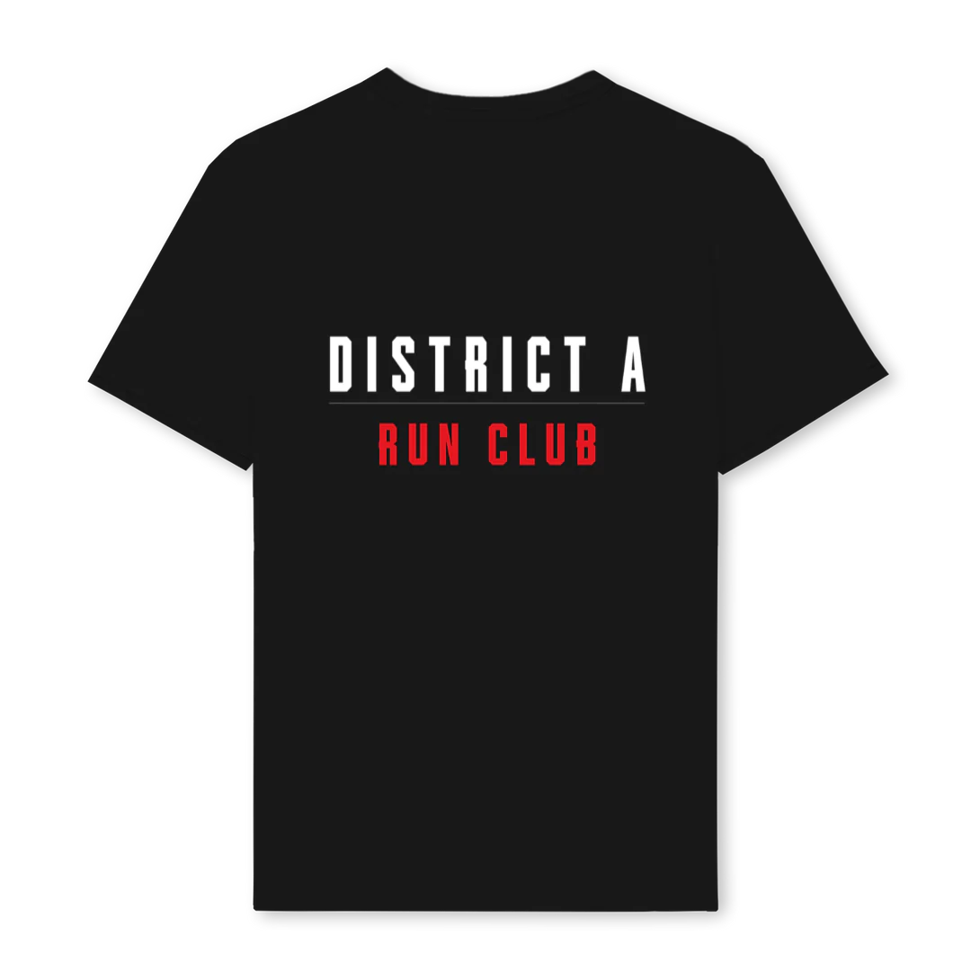 RUNCLU Black Regular Tee. - Image 2