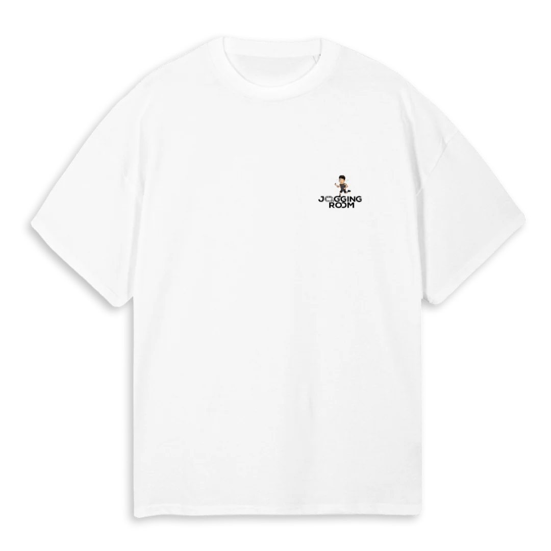 RUNWHITE White Oversized Tee.