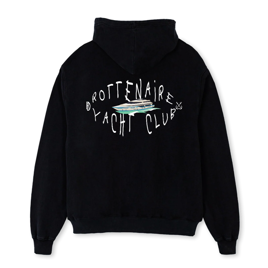 RYC CLUB HD Black Oversized Hoodie. - Image 2